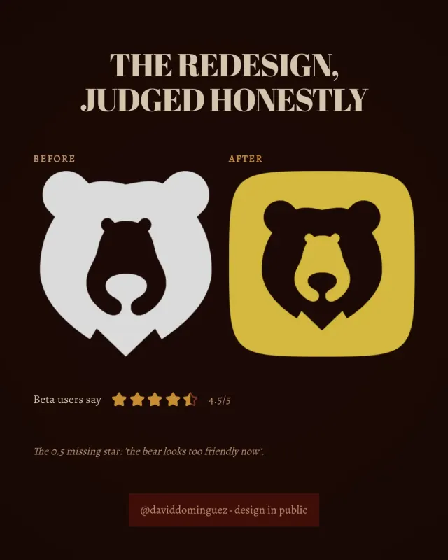 The redesign, judged honestly